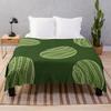 Coperta Morbida Anguria Rossa Matrimoniale Leggera in Pile di Flanella per Divano Letto Divano Viaggio Campeggio per Bambini Adulti