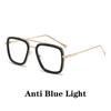 Vintage Metal Frame Square Sunglasses Women Men Rectangle Sun Glasses Female Eyewear Sunglasses for Male Female Eyeglasses