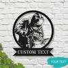 Exclusive Customizable Metal Sign Personalized Welding Wall Decor Multifunctional Workshop Living Space