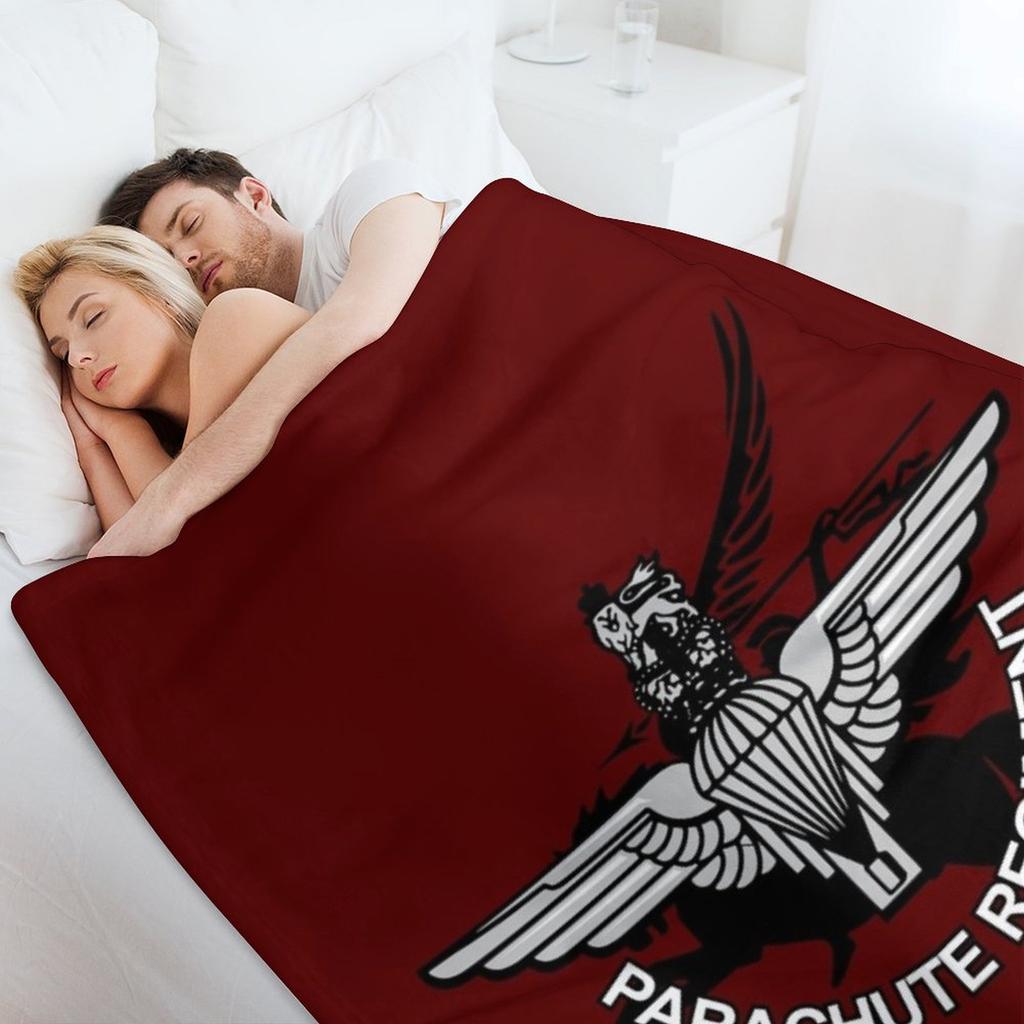 Parachute Regiment Throw Blanket for sofa Personalized Gift Cute Designers Blankets
