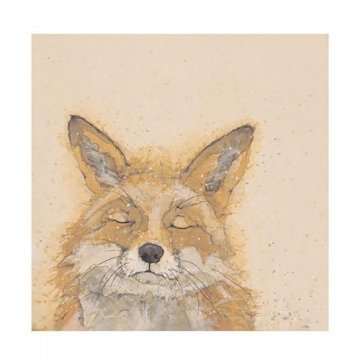Bev Davies Zen Fox Paper Print