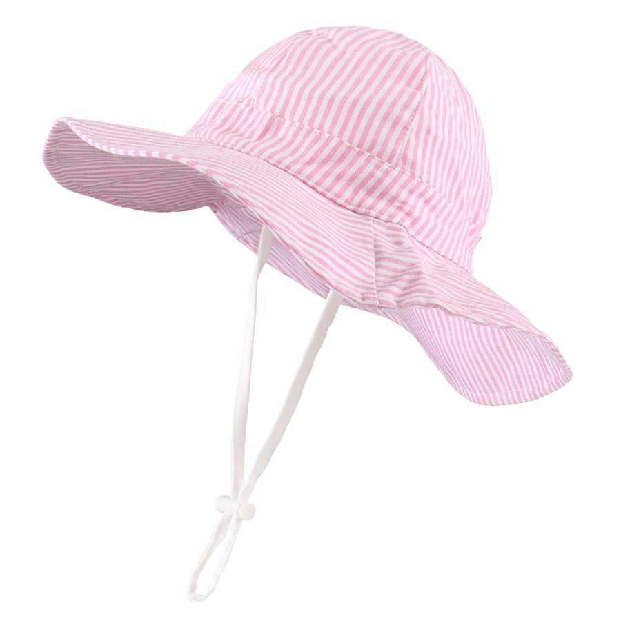Baby Sun Hat Toddler Sun Protection Bucket Hats for Boys Girls Infant Wide Brim Beach Hat Baby Bucket Hat