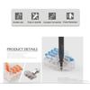 5/10PCS Mini Fast Compact Splicing Conductor Connector 1 In Multiple Out Splitter Splicing Terminal Block M3 Screw Fixing Hole