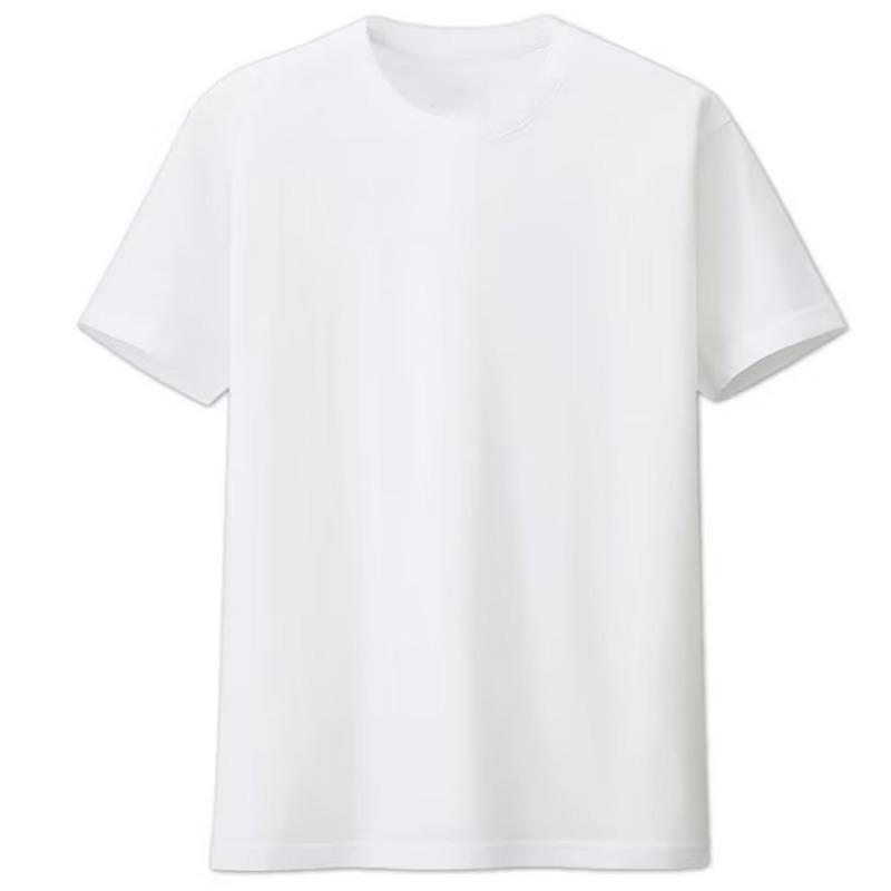 Men's 2025 Trendy Casual Heavyweight Cotton T-Shirt - Short Sleeve, Loose Fit