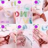 Klarer Epoxidharz Epoxidharz Formen Bausätze Glitzer Power Set Schmuck Gießform Bausatz DIY Zubehör