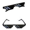 Funny Thug Life Sunglasses Pixelated Men Women Brand Party Eyeglasses Mosaic Vintage Eyewear Unisex Gift Toy Glasses Kids Gift