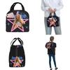 Freya Skye Singer Insulated Lunch Bag Storage Food Box Portable Thermal Cooler Lunch Boxes For Travel