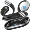 AI Translator Earbuds with Simultaneous Lightweight Supports 144 Music Directional Noise Wireless Earbuds with Digital LED Sound Leakage EDR Sound 60