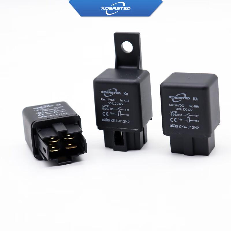 Автомобильное реле Koersted 12В 4-контактное CN-разъем (адаптер в комплекте)