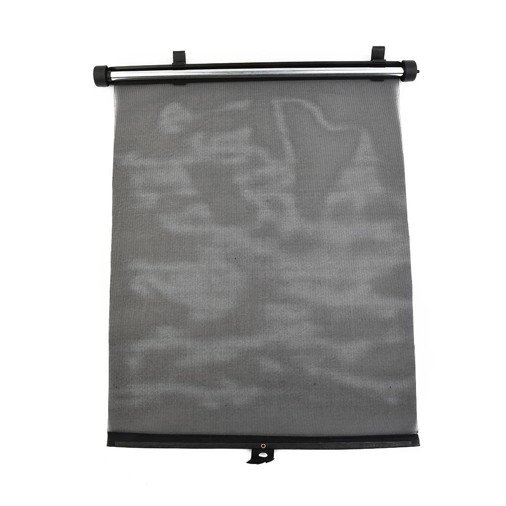 40*60cm Car Roller Shades Black Curtain Retractable Roll Shield Privacy Protection Side Window Suitable For All Cars
