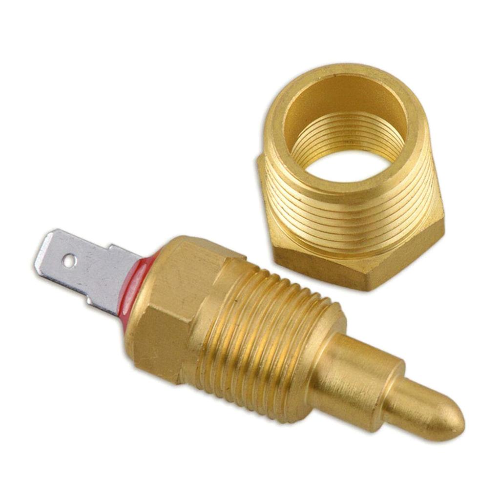 3/8" 175~185 Electric Engine Fan Thermostat DC12V 60A Temperature Relay Switch Sensor Kit for 265 283 305 307 383 Engine