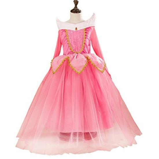 

Спящая красавица Спящая красавица Принцесса Аврора Платье принцессы Косплей костюм Костюм на Хэллоуин Вечеринка Подарок на день рождения Милые девочки Девочки Дети