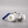 PPR Double Union Copper Ball Valve