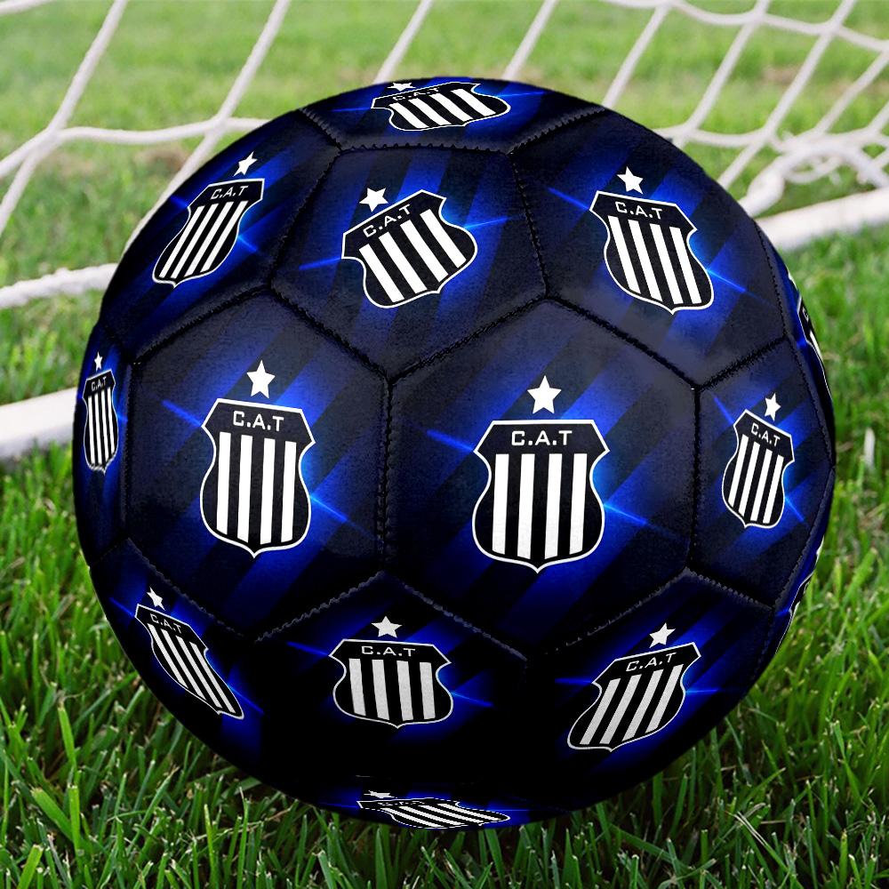 Atletico Talleres Design Size 5 Soccer Balls, High-Quality, Anti-Slip, Protective Football, a Unique Gift Suitable for Birthdays, Christmas