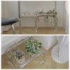 Large Capacity Mobile Trolley Storage Rack Convenient Book Shelf Home Snack Storage Basket  Bedroom