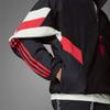 adidas Originales Sudadera Polar Fleece Manchester United Cómoda Suave Insignia Media Cremallera Hombre Sudadera Negro IS6528