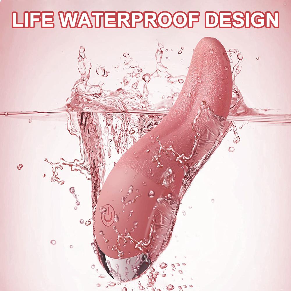 10 Modes Stimulator Tongue Clit Licking Vibrators G Spot Clitoral Dildo Nipple Masturbator Vibrators Adults Sex Toys for Women