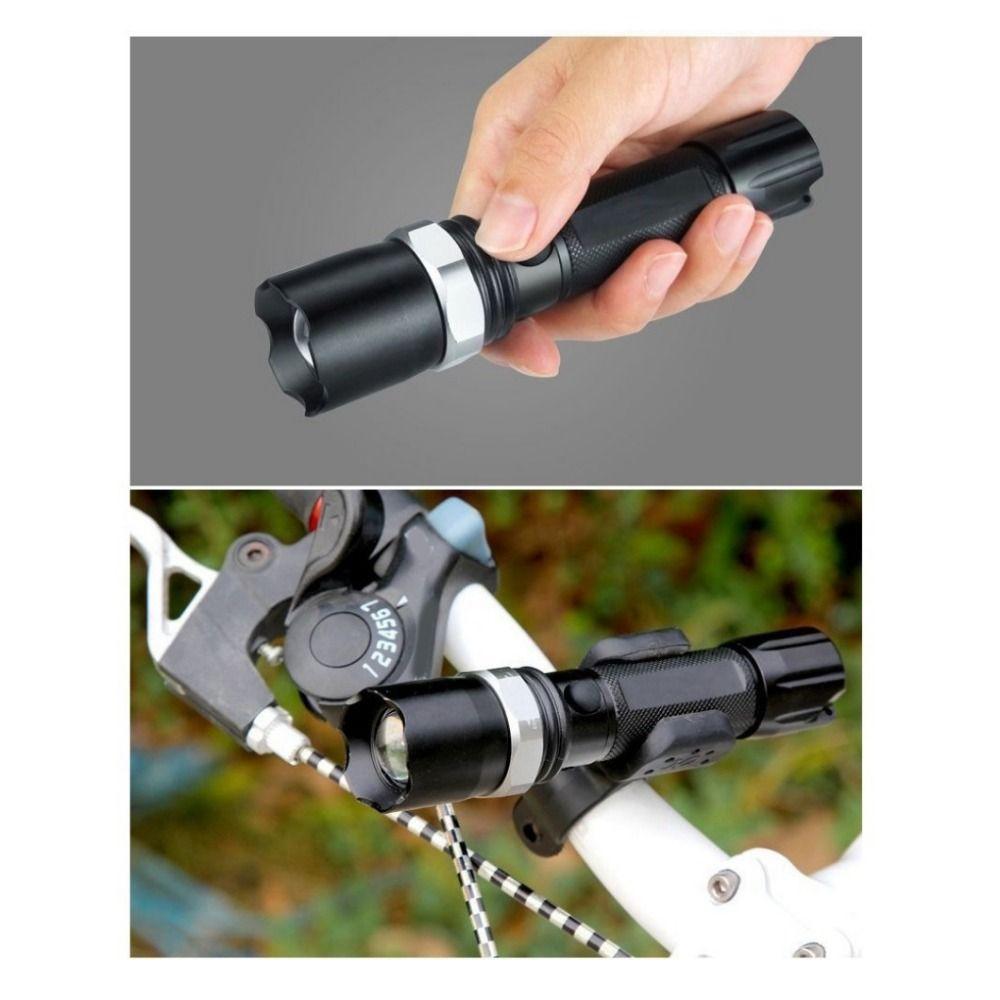 Mini Ultra Bright LED Flashlight Long Range Mini Flashlight Portable Zoom Led Flashlights  Camping