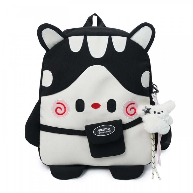 Милый мультяшный котенок Рюкзак Женский Путешествия Легкий Мягкий Детский Маленький Повседневный Наплечная Сумка
