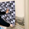 18pcs Mosaic Tile Transfer Stickers Bathroom Kitchen DIY Home(10cm*10cm)(MTS008)