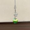 Jellyfish Star Lucky Leaf Wind Chime Keychain & Phone Lanyard Pendant