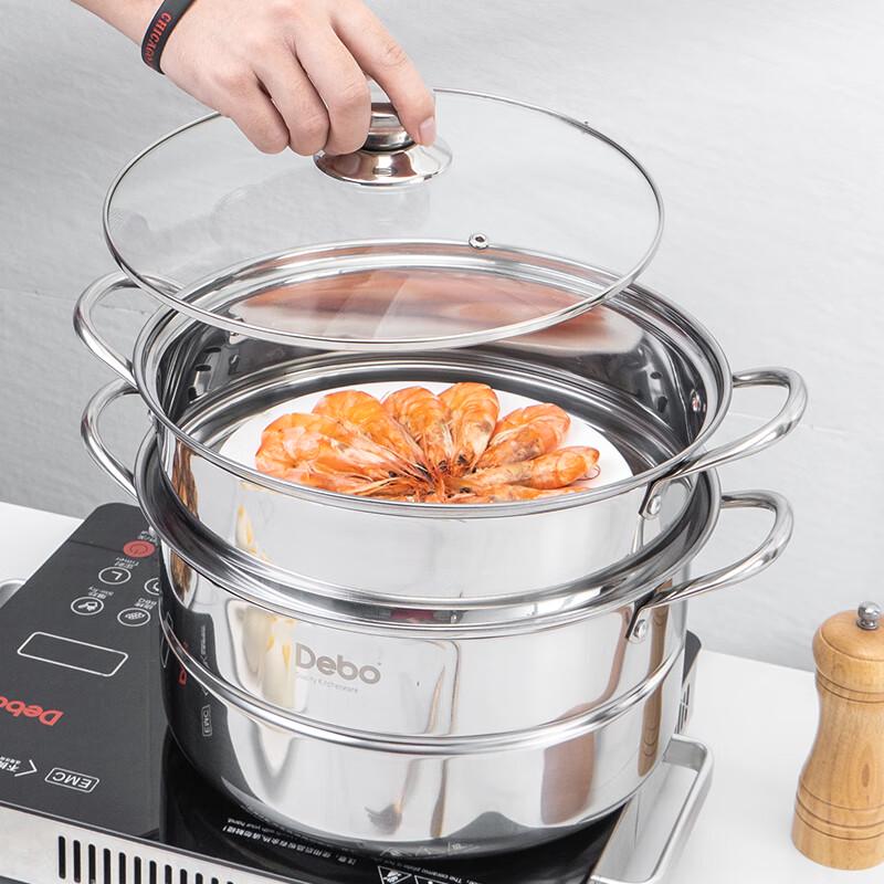 Debo DEP-721 2-Layer Stainless Steel Steamer
