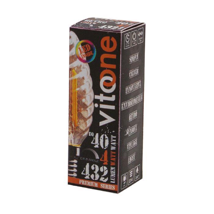 Ampoule LED vintage dimmable 8W E27 2700K