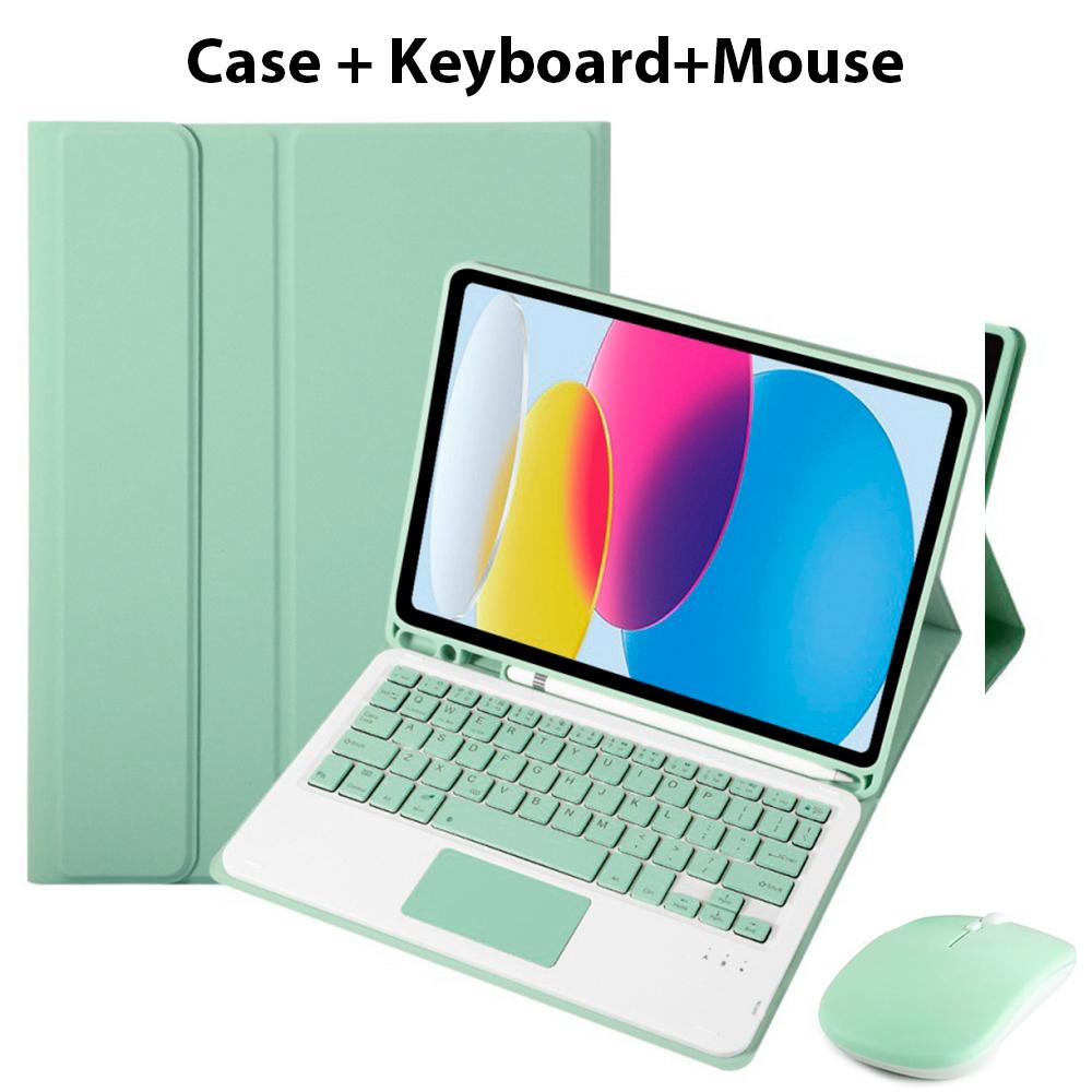 New Keyboard Case Mouse for Samsung Galaxy Tab S6 Lite A7 10.4 A8 10.5 A9+ S7 8 9 11FE Plus 12.4 A7 Lite A9 8.7 S8 S9 Ultra14.6