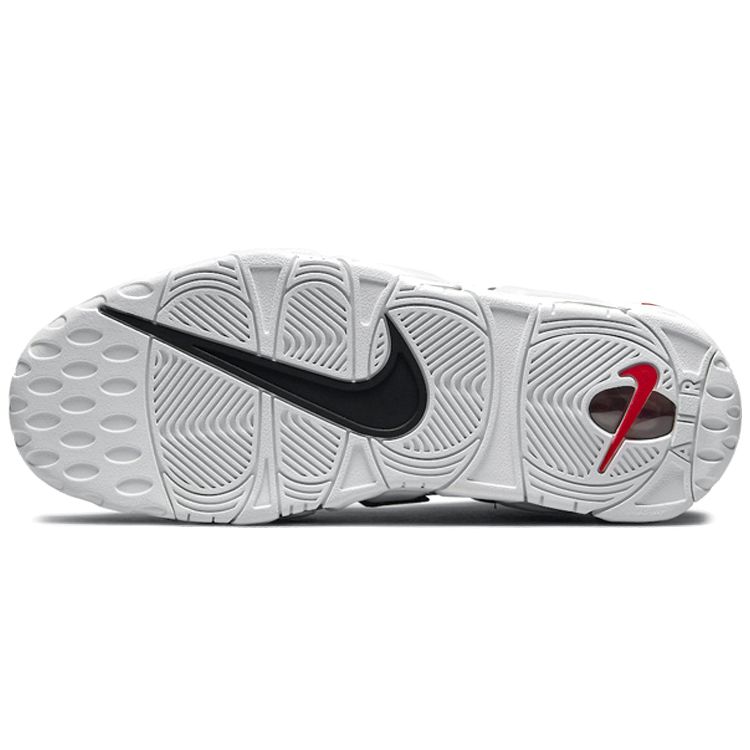 Nike Air More Uptempo Peace, Love, Basketbol Erkek Spor Ayakkabı Beyaz Siyah Üniversite-Altın DM8150-100