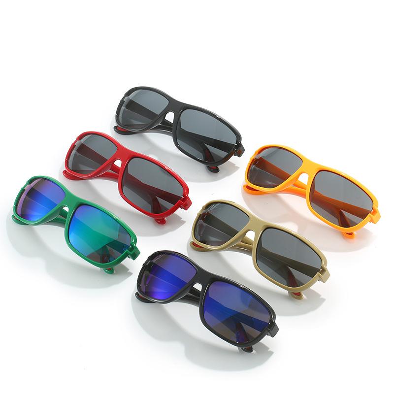 Colorful Trendy Sunglasses, Men'S And Women'S Outdoor Sunshades, Cycling Glasses, Pc Sports Glasses