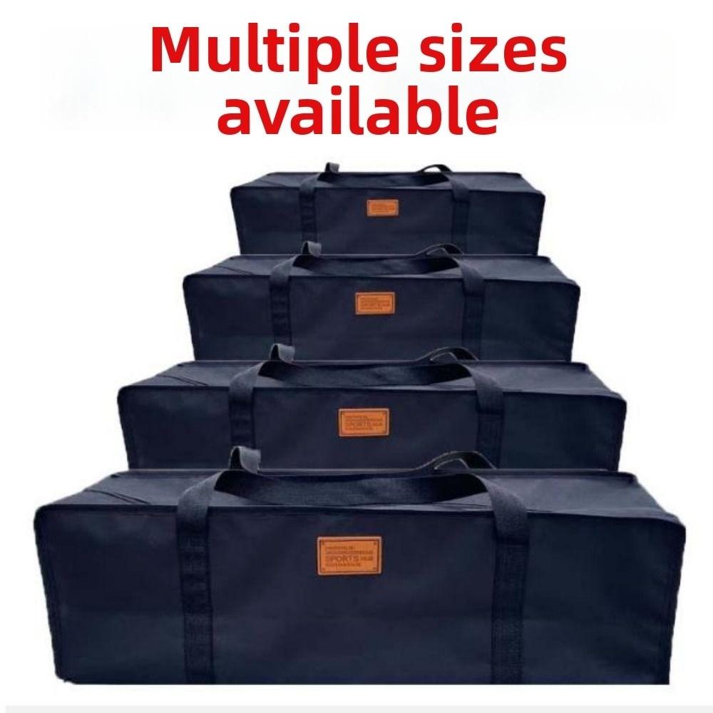 Black Travel Picnic Handbag 600D Oxford Cloth Tent Storage Bag Outdoor Supplies