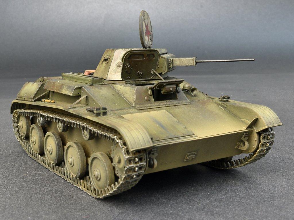 MiniArt Scale Soviet Army Early Model Full Interior Plastic Model Kit MA35215 1/35 T-60