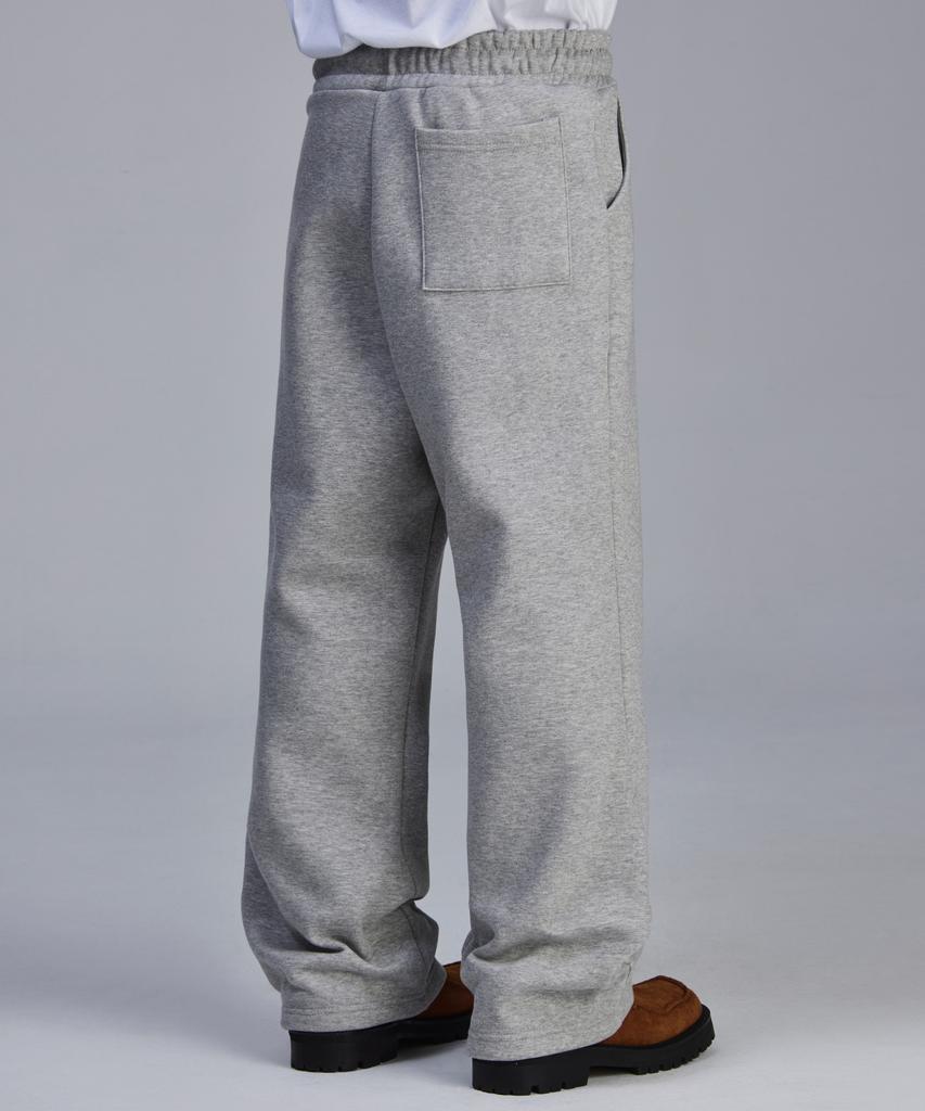 SCALLYWAG Flare Baggy Fleece-Lined Training Pants [Gray]