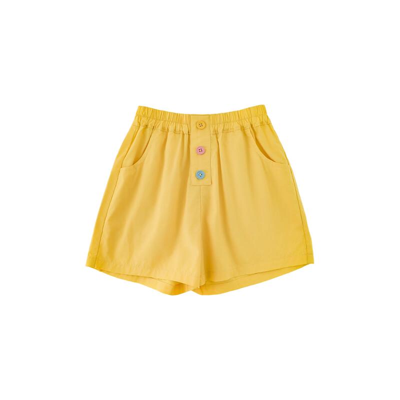 Little Girls' Summer Candy Color Polo Top & Shorts Set