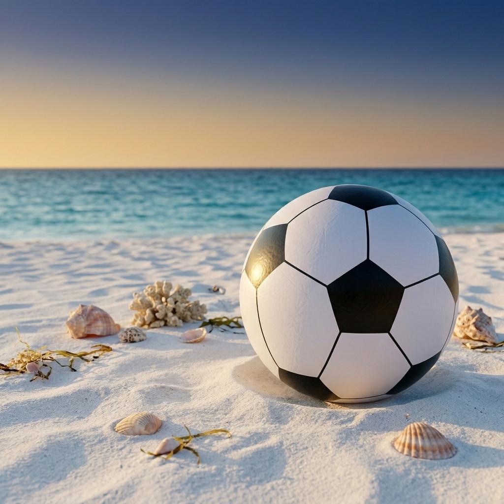 Inflatable Beach Volleyball, Outdoor Toy, Seaside Game Ball