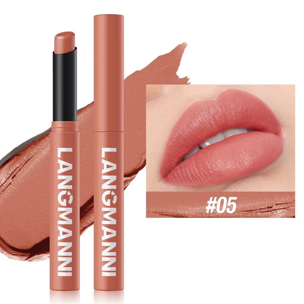 1PC Matte Lipstick, Easy To Color Lipstick Pen, Long-lasting Easy To Color Moisturizing Lipstick, Natural Moisturizing And Moisturizing Lipstick