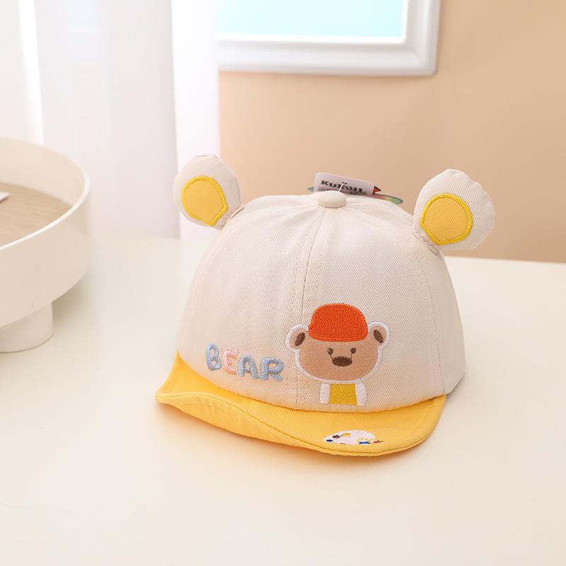 Spring Baby Baseball Cap Thin Soft Brim Duckbill Hat Cute Unisex Infant Toddler Sun Protection Visor For Boys And Girls