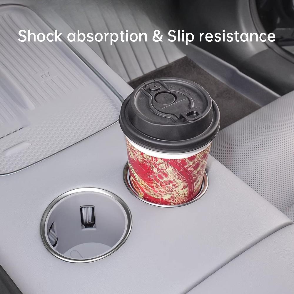 For Nissan N7 Primera Car Center Console Cup Mat Silicone Cup Holder Waterproof Shockproof Interior Modification Accessories