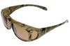Zealot ZEOG01MLGNN Camouflage Pattern 8 for Men and Outdoor Green Over-the-Eye Sunglasses, Colors, Polarized, Mirrored, Women, Fishing, Activities,