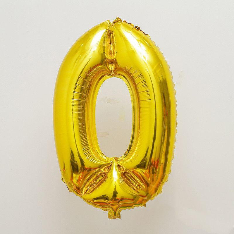 Children's First Birthday Number Balloon Set, Gold Crown Foil Balloons, Fun Party Decorations