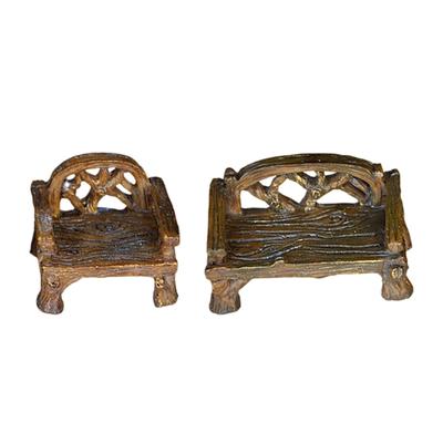 Domek dla lalek Zakka Model krzesła Realistyczne domki dla lalek Ławki Krzesło Realistyczne krzesło do zabawy Realistyczne 1:12 Model Mini Rozmiar Zabawka