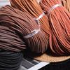 3.0mm Colorful Dyed Yak Leather Cord for DIY Bracelets & Necklaces