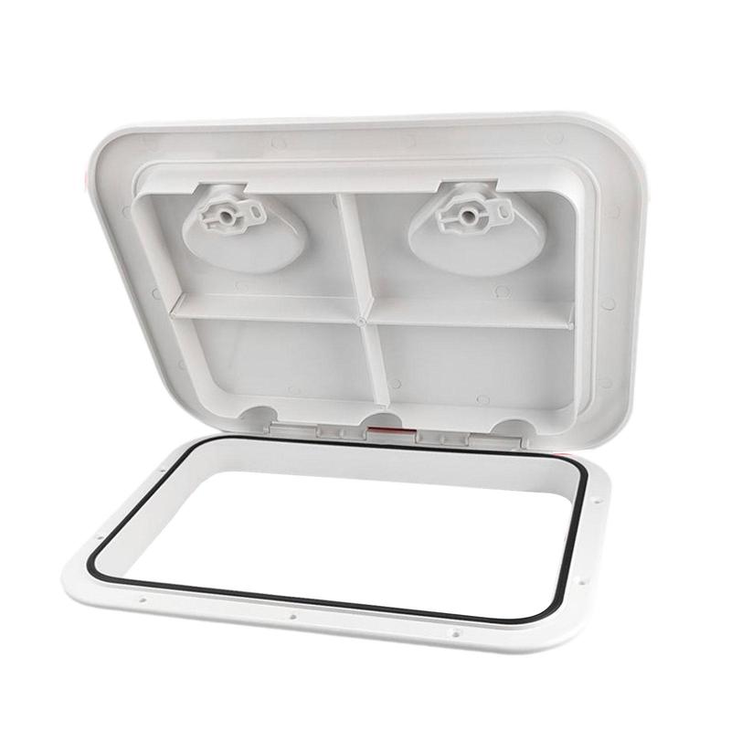Marine Deck Access Hatch Lid Reinforced Nonslip Hatch for Boats RV Kayaks Yacht Deck Plate Inspection and Storage 315mmx440mm