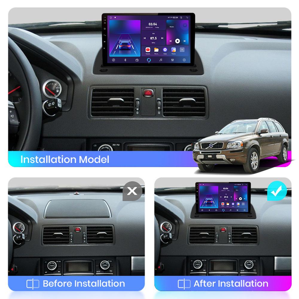 Android Car Radio For Volvo XC90 2004-2014 Multimedia Player Head Unit Stereo GPS Navigation BT WIFI 1+16GB