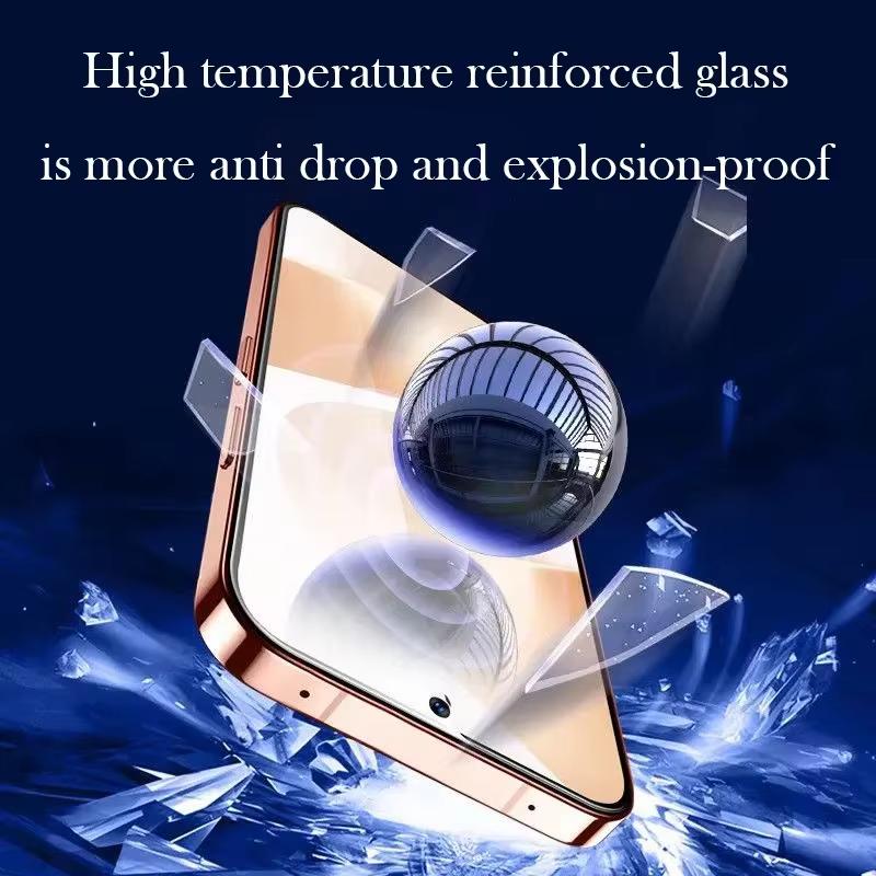 2PC Tempered Glass For Realme 14 5G Dust-free Installation Film Screen Protector for REALME 14 5G