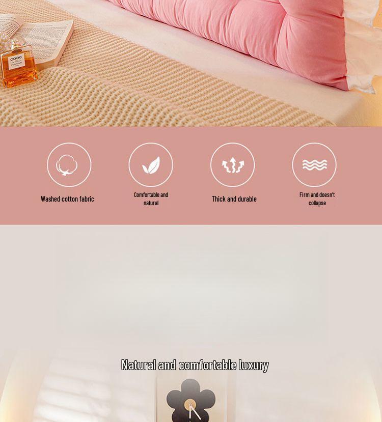 Korean Style Tatami Headboard & Sofa Backrest Cushion