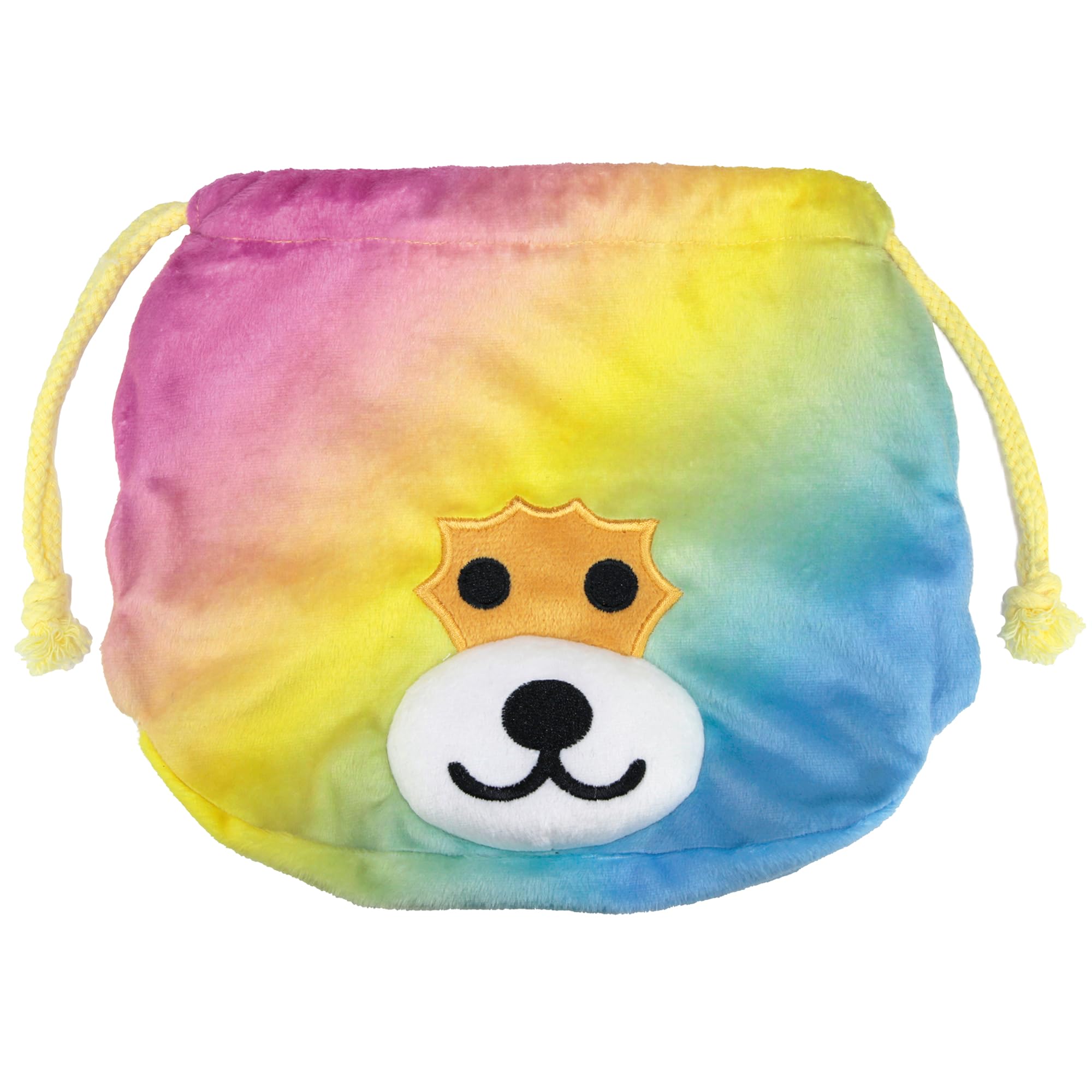 

Tsujicell Plush Face Drawstring Bag Afro Dog