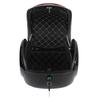 32L Motorcycle Top Case ABS Sporty Style Water Resistant Dust Proof Portable Trunk Top Box for Electric Bike Scooter