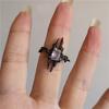 Kpop Gothic Y2K Kpop Irregular Punk Vintage Heart Star Cross Ring For Women Men Party Grunge 90s EMO Jewelry Accessories Gift