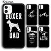 Cute Boxer Dog For iPhone 17 Air 16 Phone Case Cover 15 14 Plus 12 13 Pro Max Coque Shell Fundas